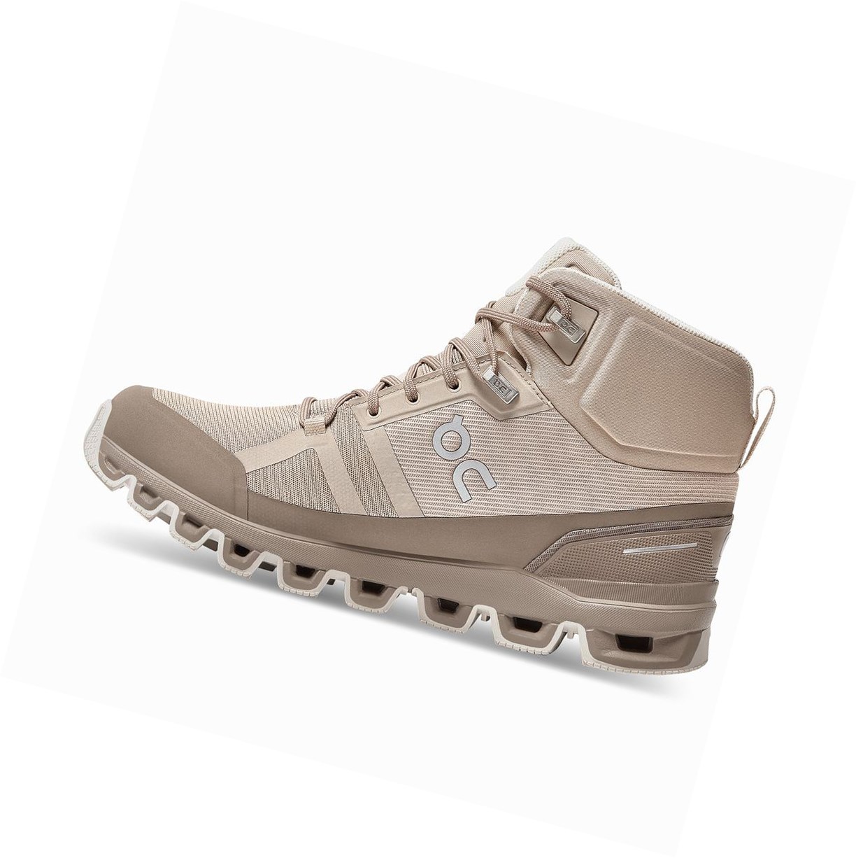 Khaki On Cloudrock Waterproof Women's Hiking Shoes | 3814IKCEW