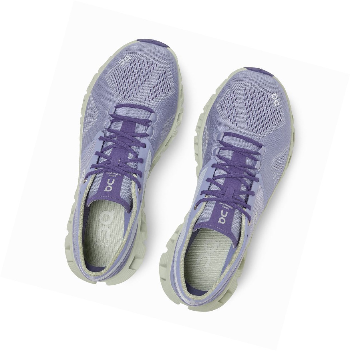 Lavender On Cloud X Women's Training Shoes | 5329KPIDA