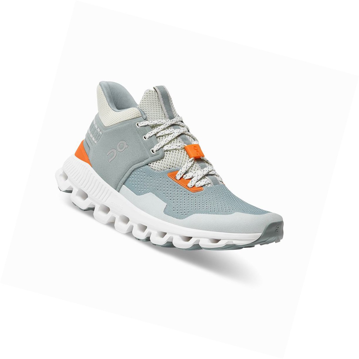 Light Blue On Cloud Hi Edge Women's Sneakers | 1265SZTYU