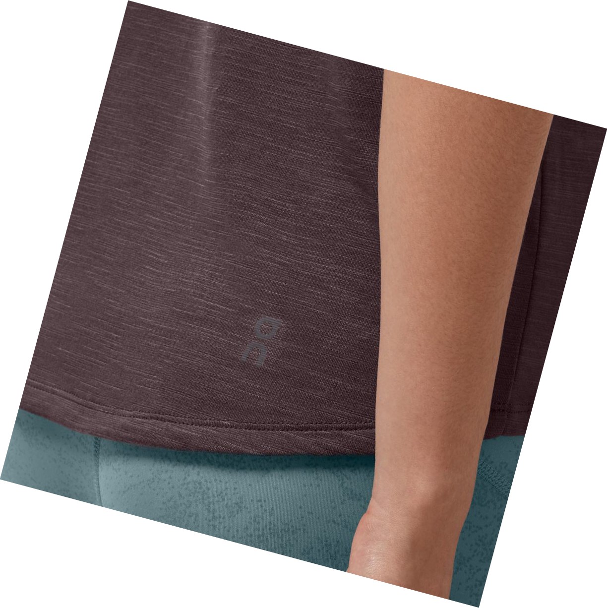 Maroon On Active-T Flow Women's T Shirts | 7950CERUO