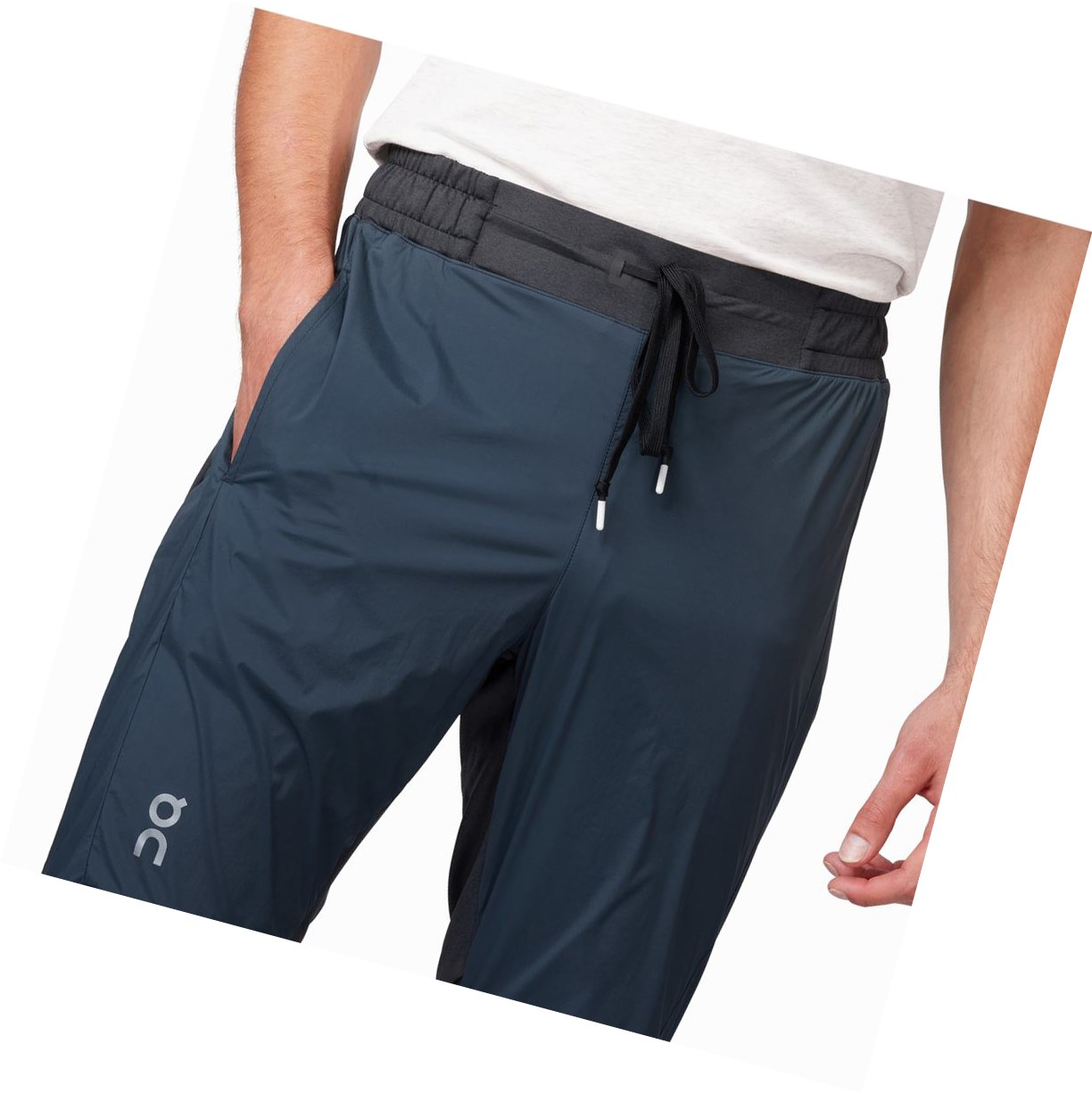 Navy / Black On Running Men's Running Pants | 5730MPOFV