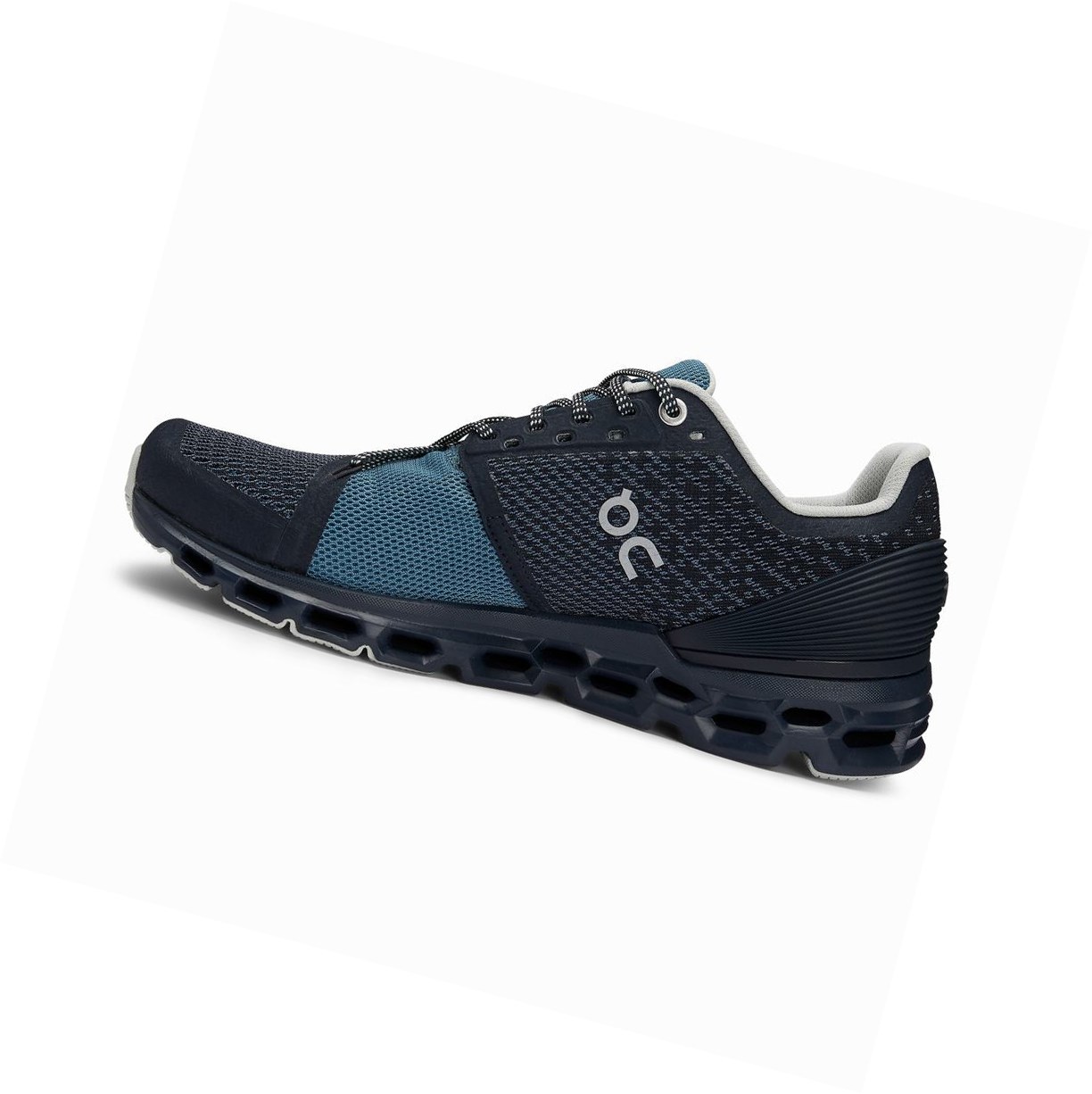 Navy On Cloudstratus Women's Road Running Shoes | 8247BGYZO