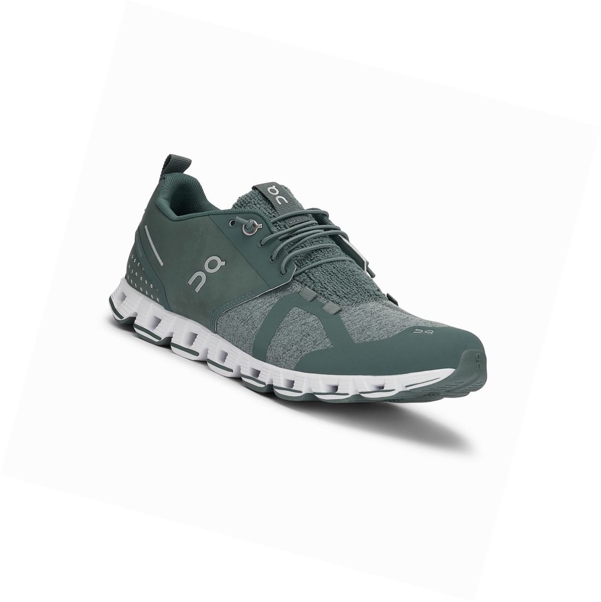 Olive On Cloud Terry Women's Road Running Shoes | 5298UPJLZ