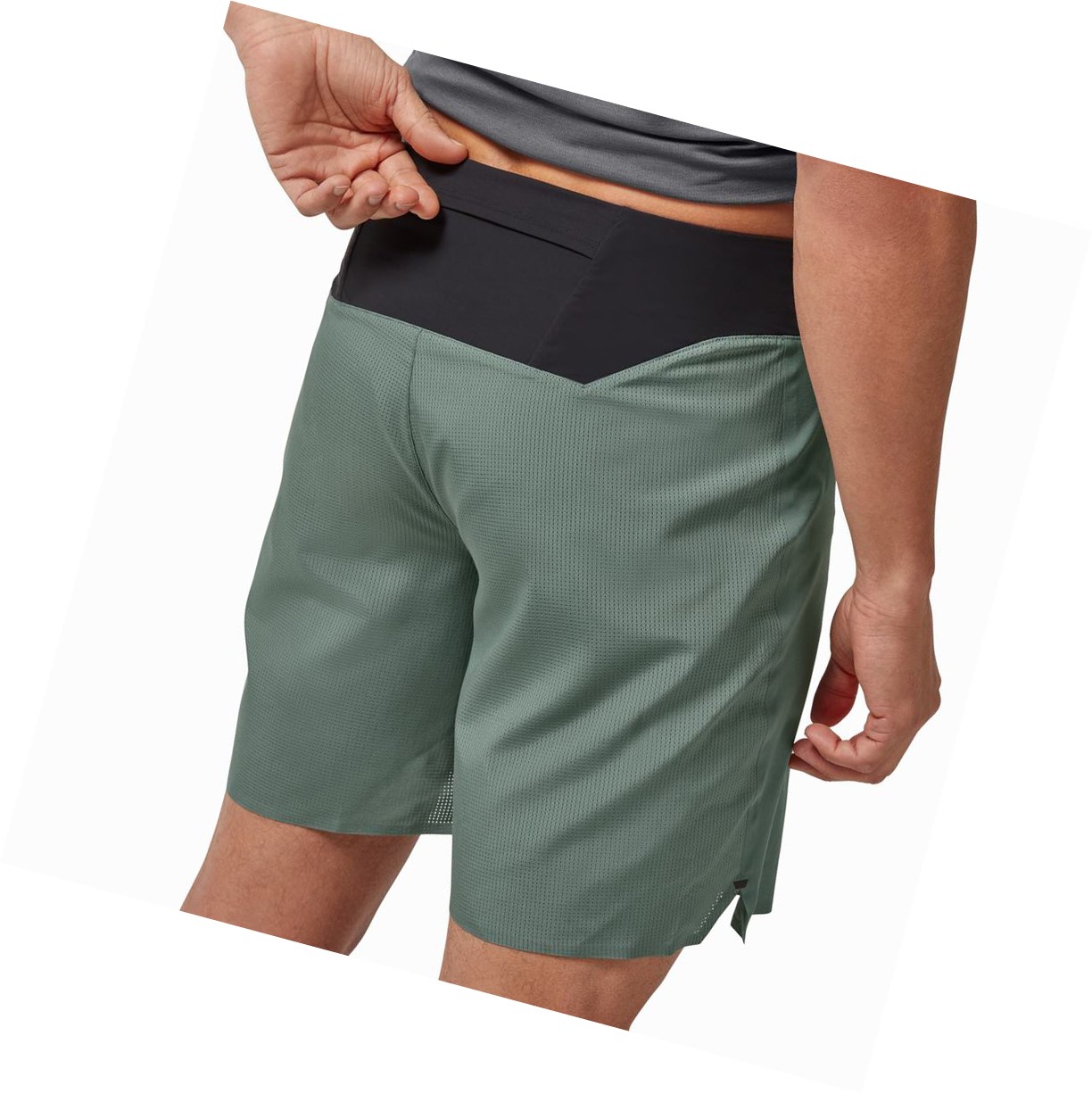 Olive On Lightweight Men's Running Shorts | 9352PBGRU