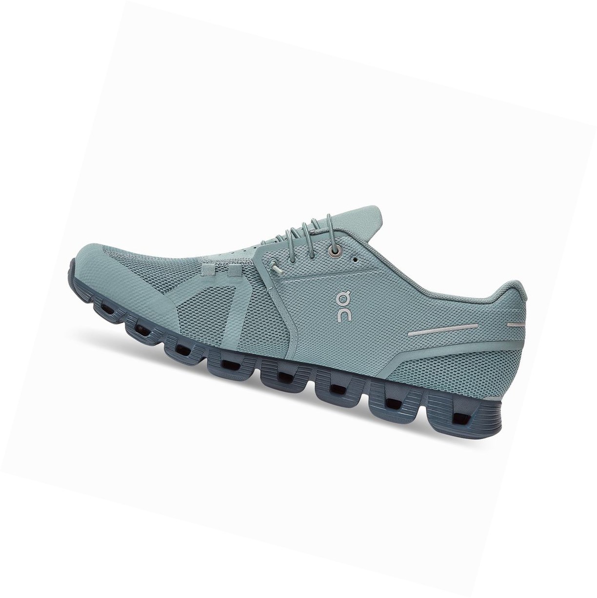 Peacock On Cloud Monochrome Men's Road Running Shoes | 8640HQZEK