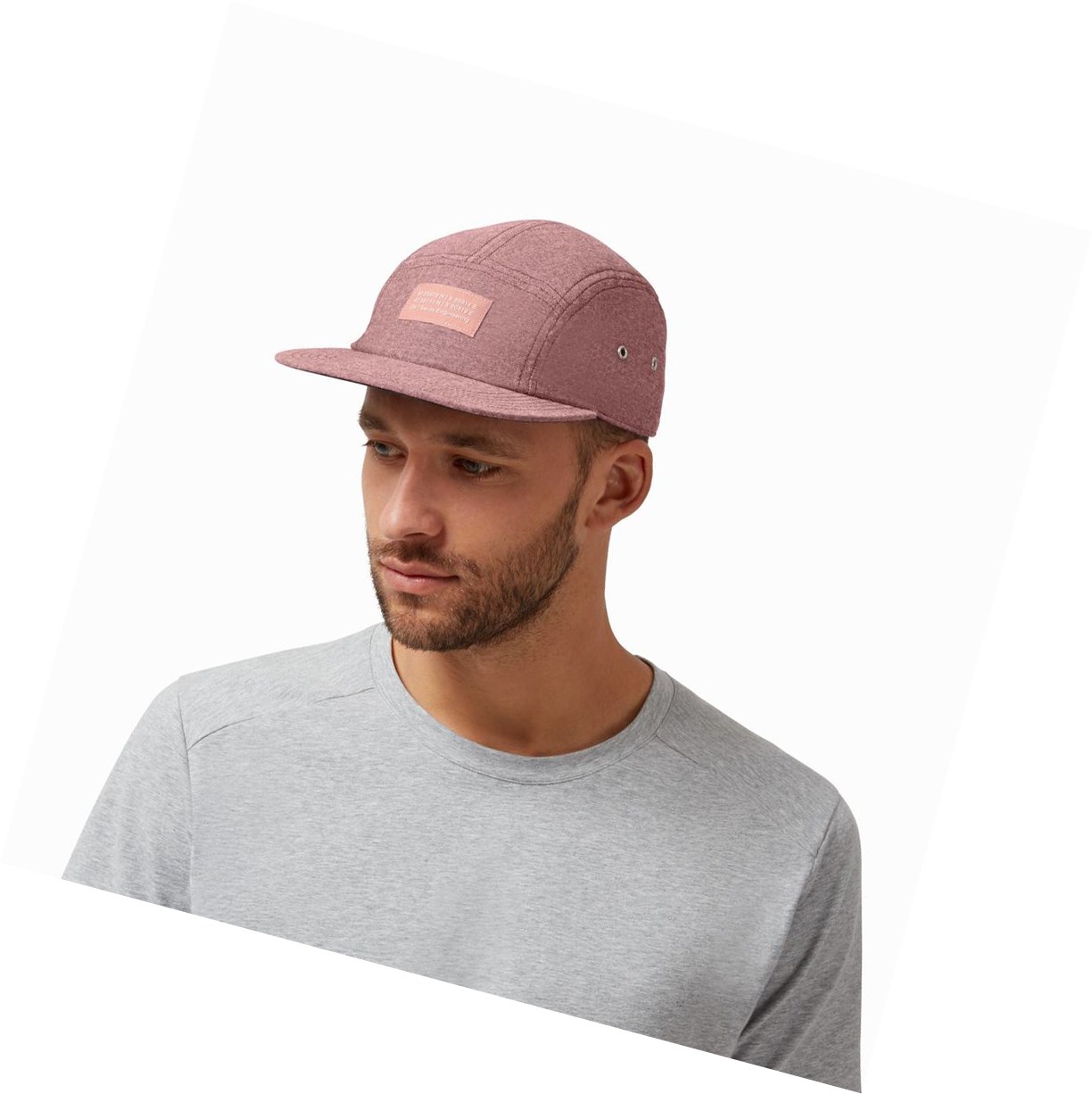 Purple On 5 Panel Men\'s Hats | 2471OAPDX