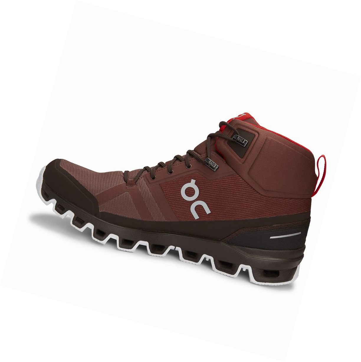 Red On Cloudrock Waterproof Men's Hiking Shoes | 7510VOETK