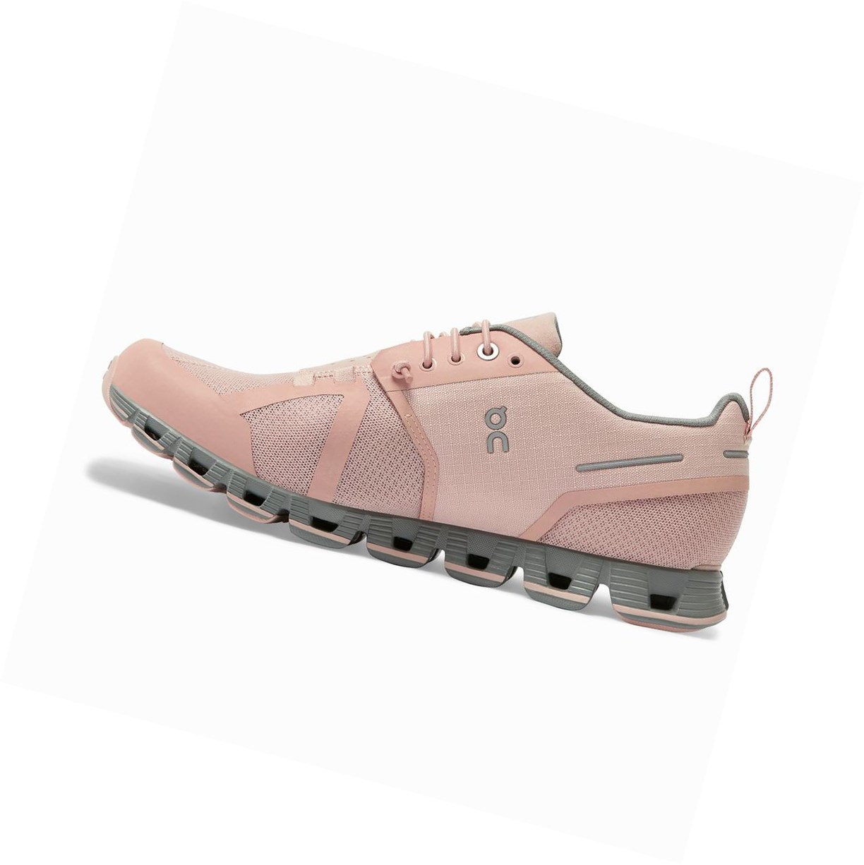 Rose On Cloud Waterproof Women's Road Running Shoes | 7960EZYJV