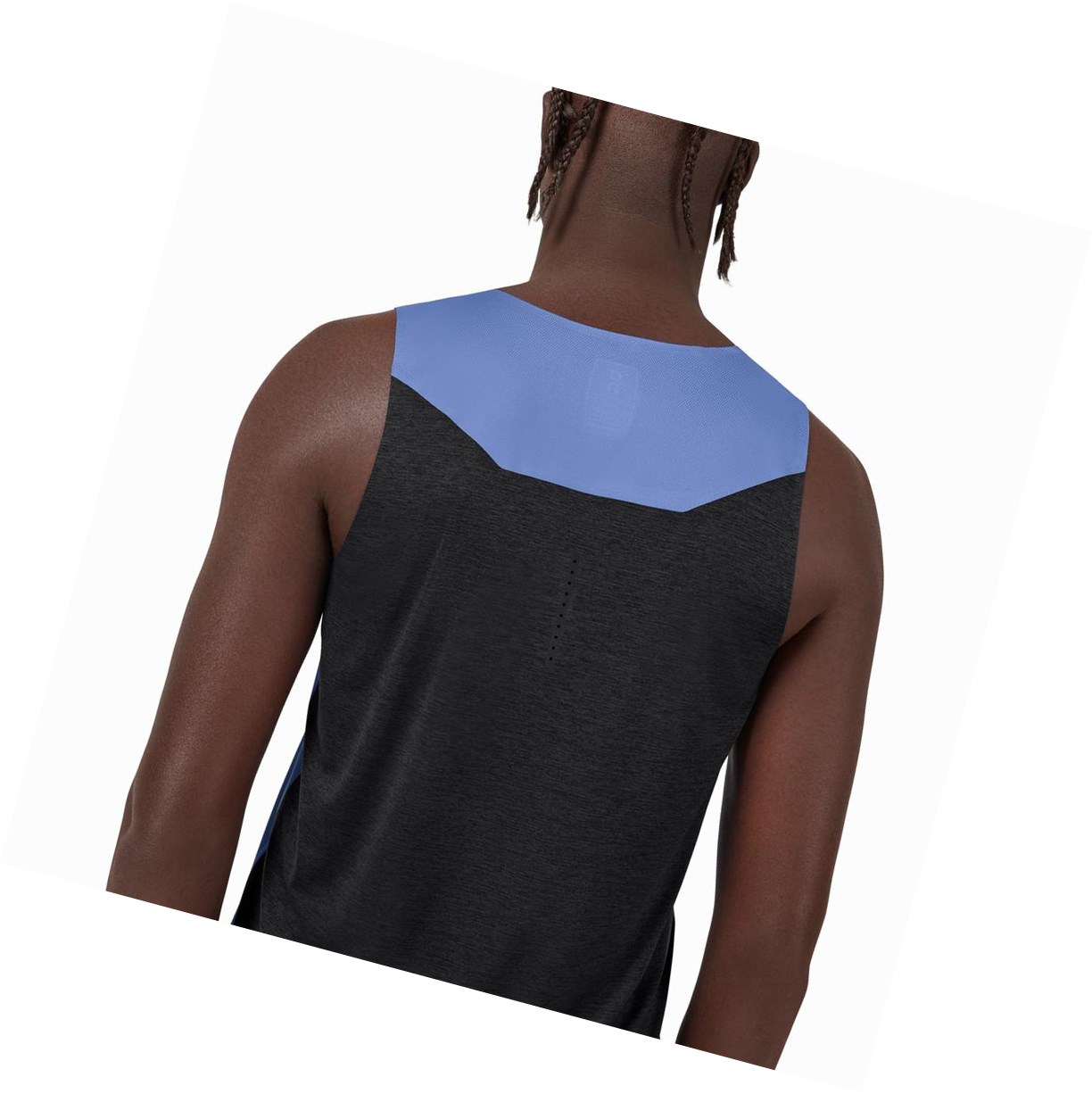 Royal / Black On Tank-T Men's Tanks | 6843LKFMC