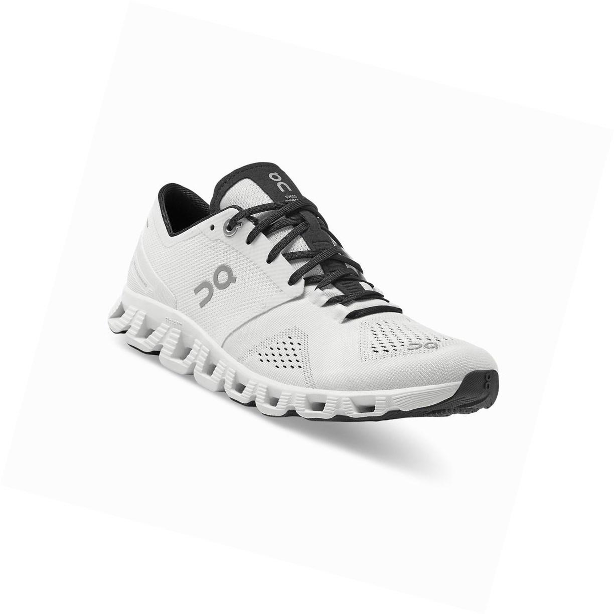 White / Black On Cloud X Women's Training Shoes | 0681MZWRB