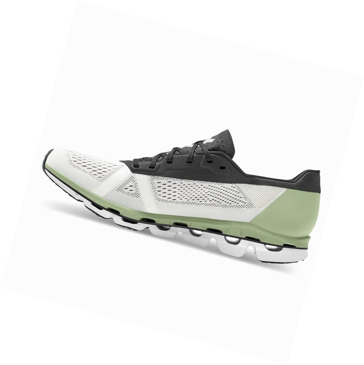 White / Black On Cloudboom Men's Road Running Shoes | 8516CQAHI