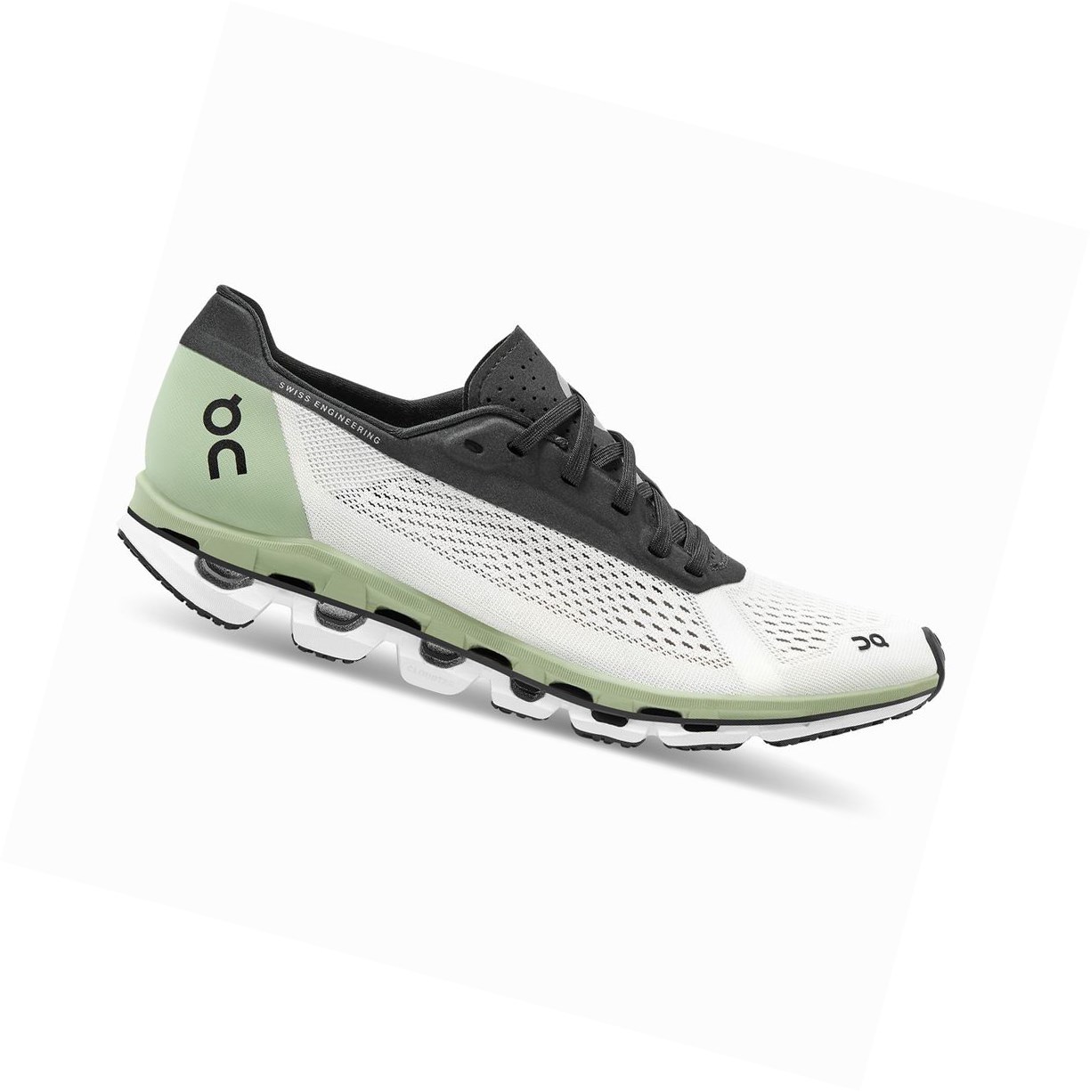 White / Black On Cloudboom Women's Road Running Shoes | 8231FBXWP