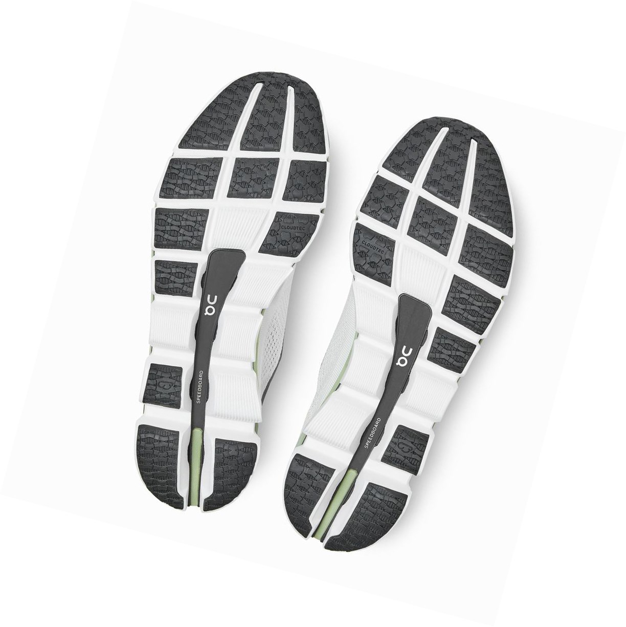 White / Black On Cloudboom Women's Road Running Shoes | 8231FBXWP