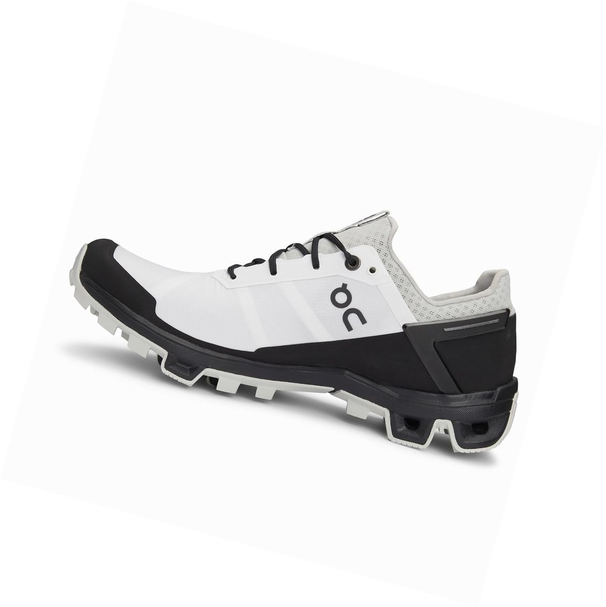 White / Black On Cloudventure Peak Women's Trail Running Shoes | 7029PQZDO