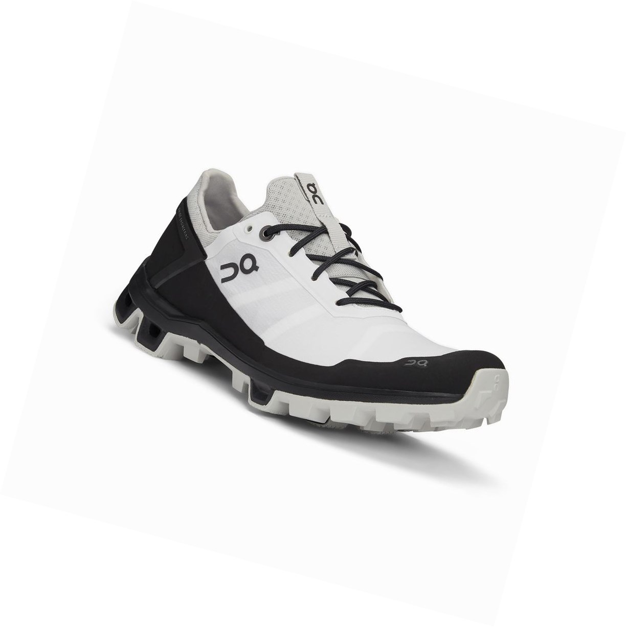 White / Black On Cloudventure Peak Women's Trail Running Shoes | 7029PQZDO