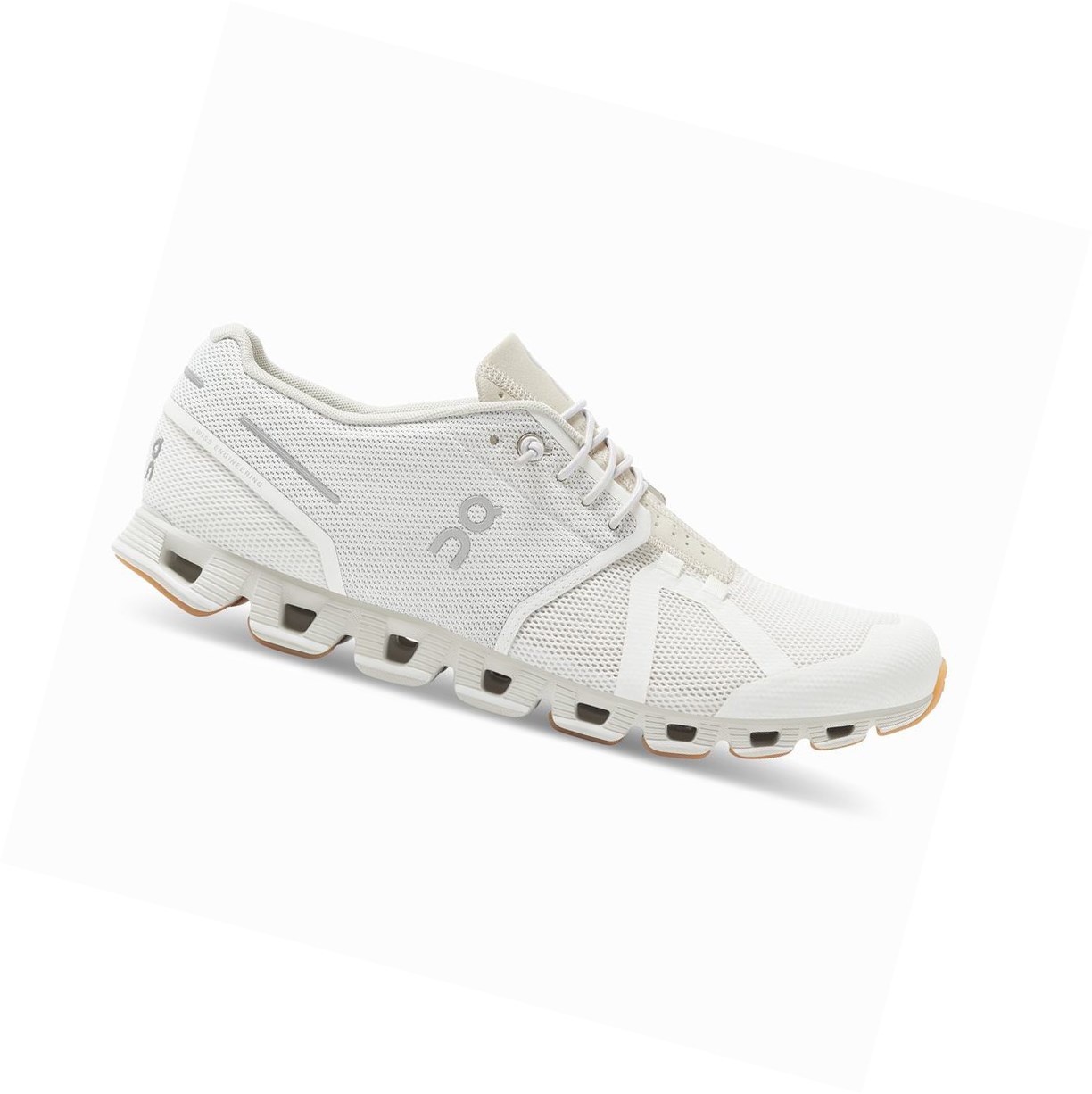 White On Cloud Men\'s Road Running Shoes | 2435OXZGQ