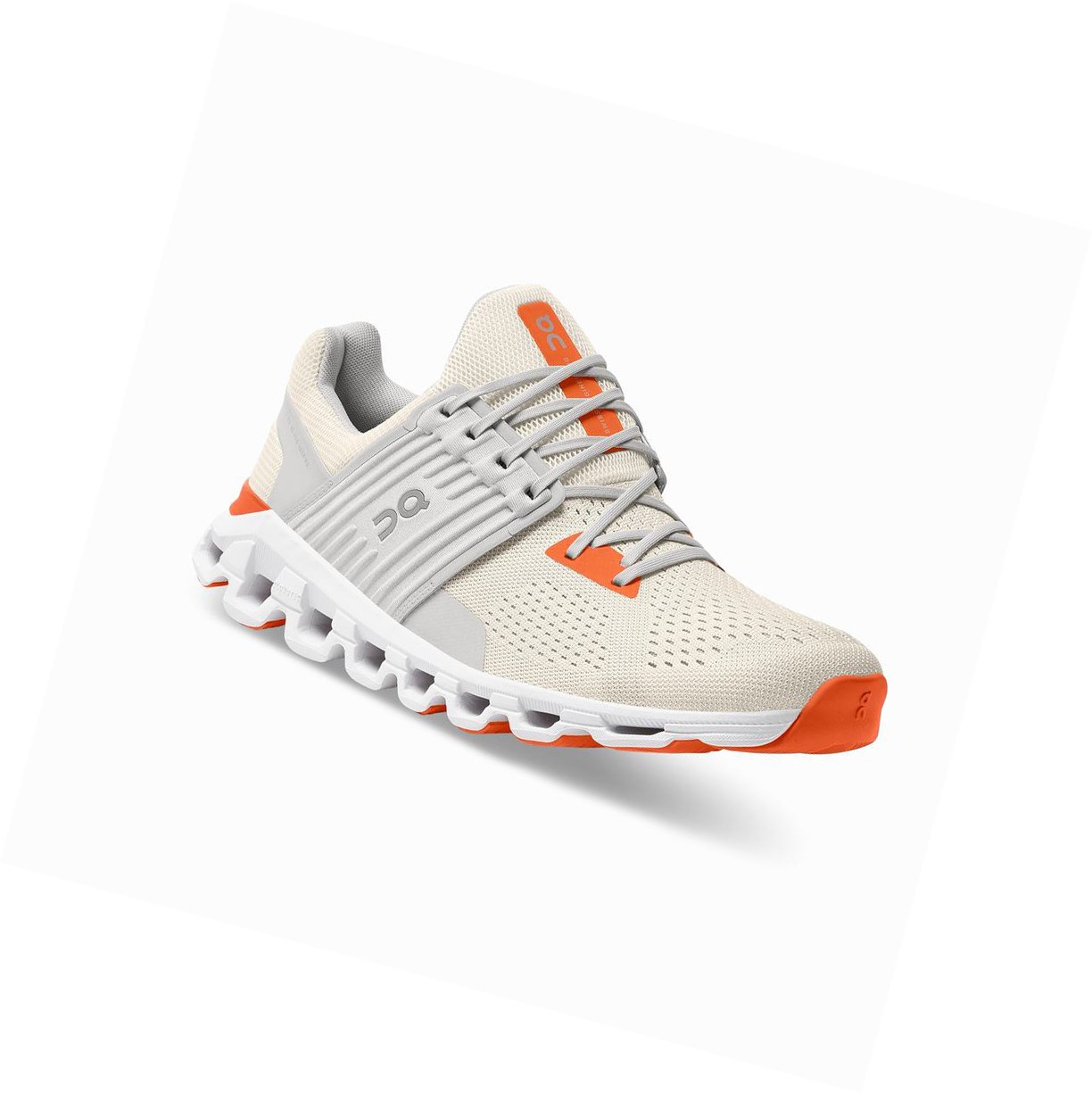 White On Cloudswift Men's Road Running Shoes | 0249GQPXH