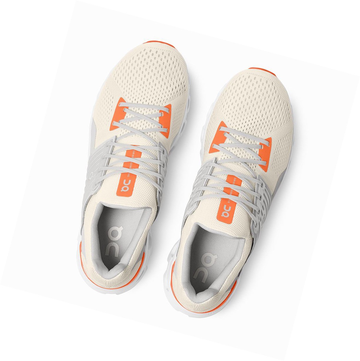 White On Cloudswift Men's Road Running Shoes | 0249GQPXH