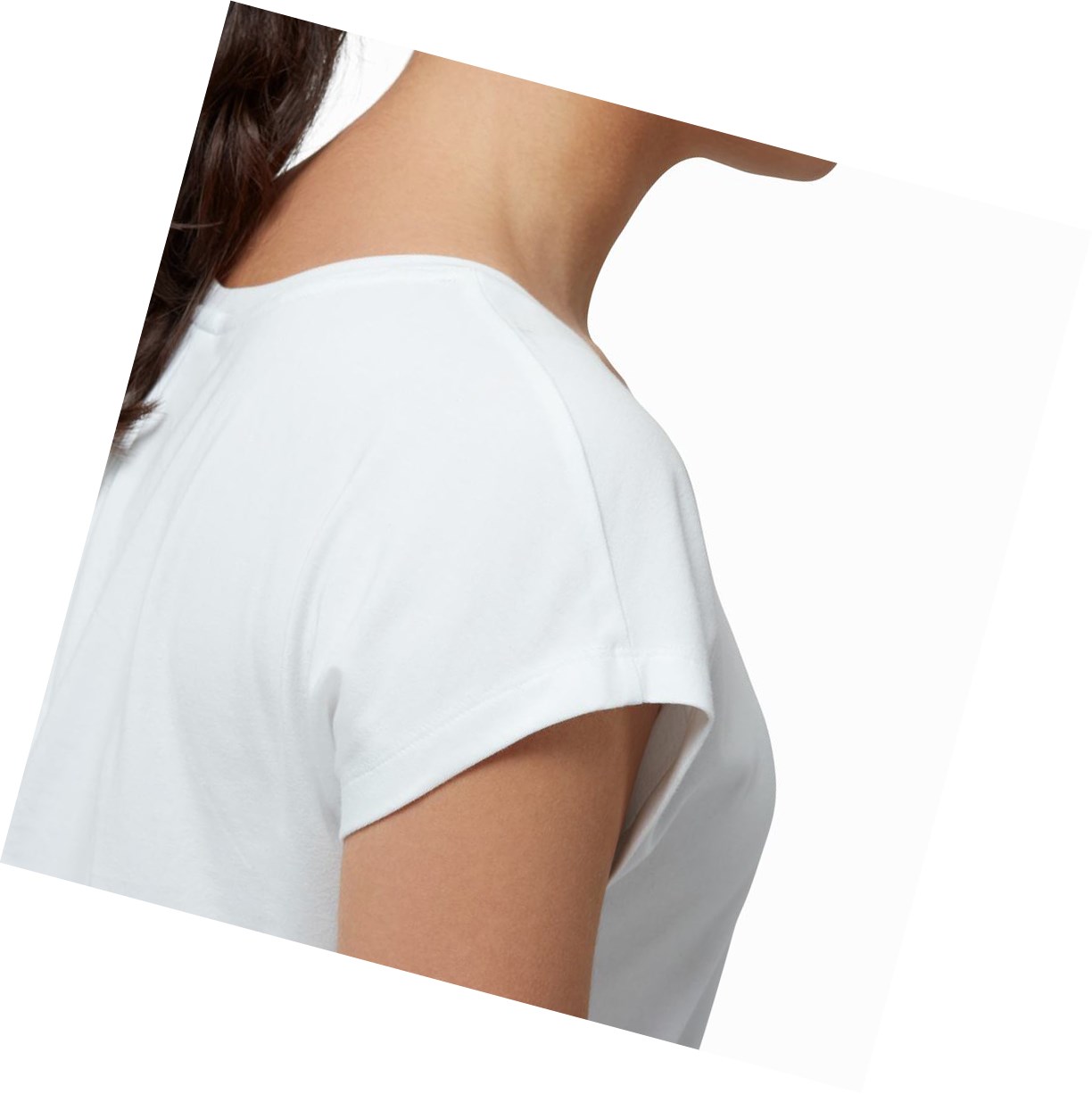 White On On-T Women's T Shirts | 4723LFPYD