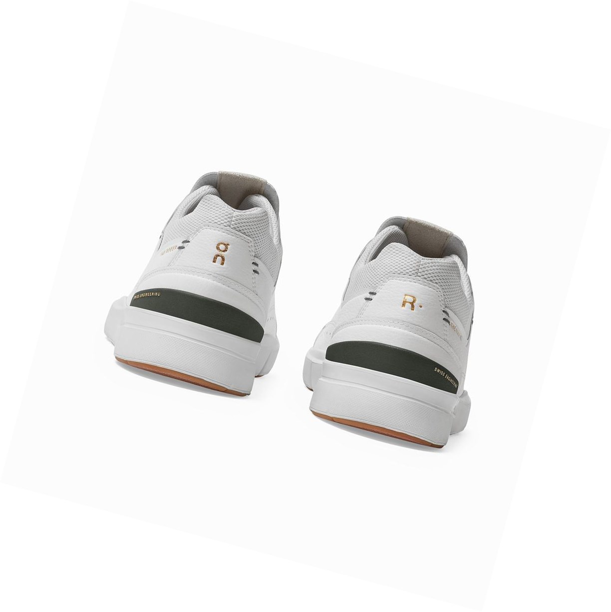 White On THE ROGER Centre Court Men's Tennis Shoes | 3850ANXHL