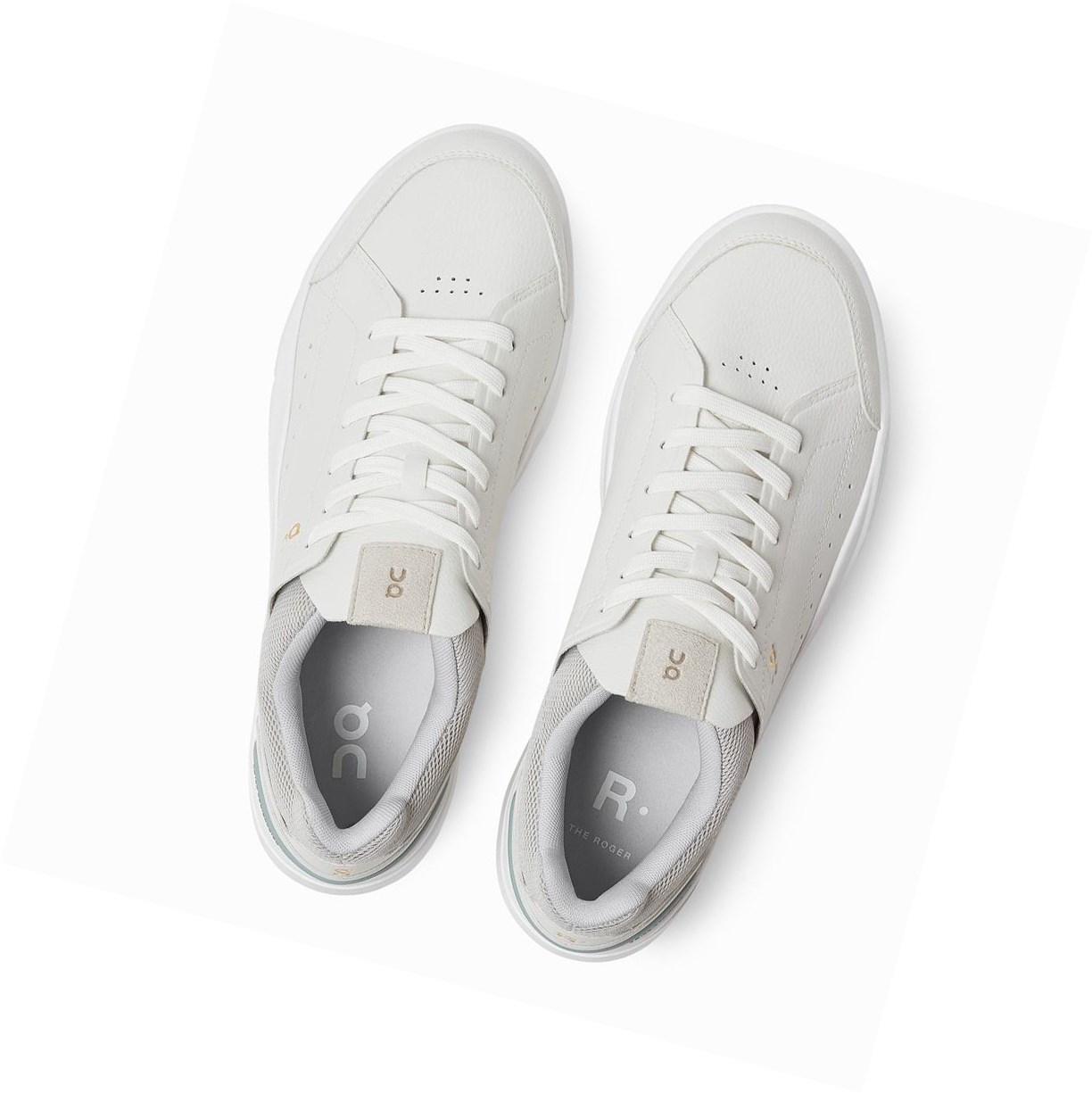 White On THE ROGER Centre Court Men's Tennis Shoes | 5742YEUMK