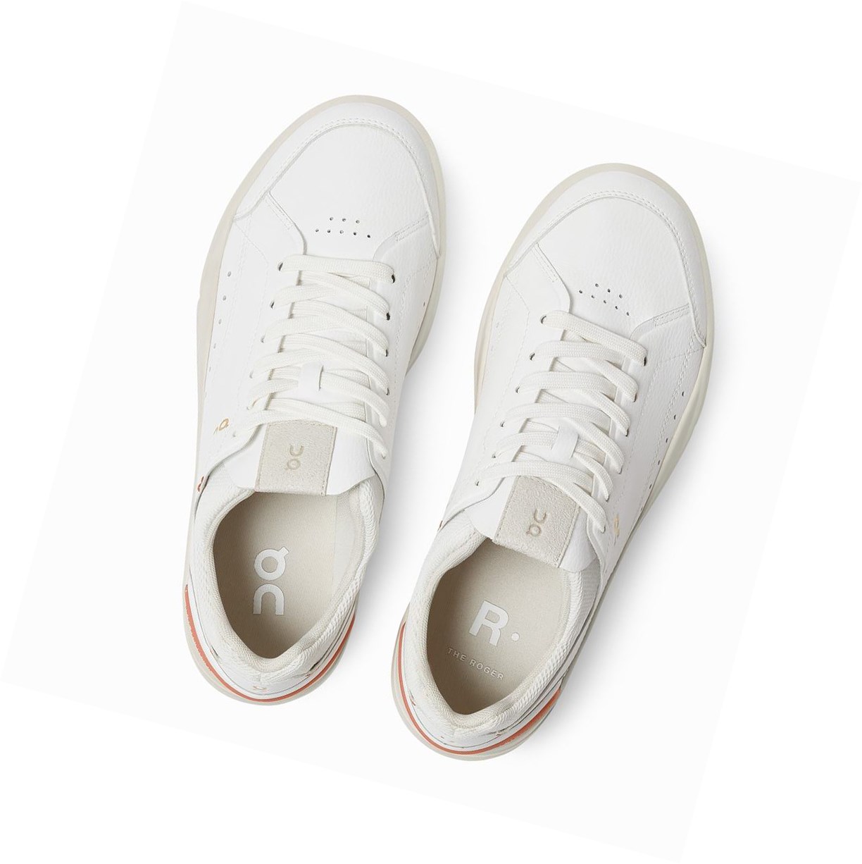 White On THE ROGER Centre Court Women's Tennis Shoes | 7290KSYUM