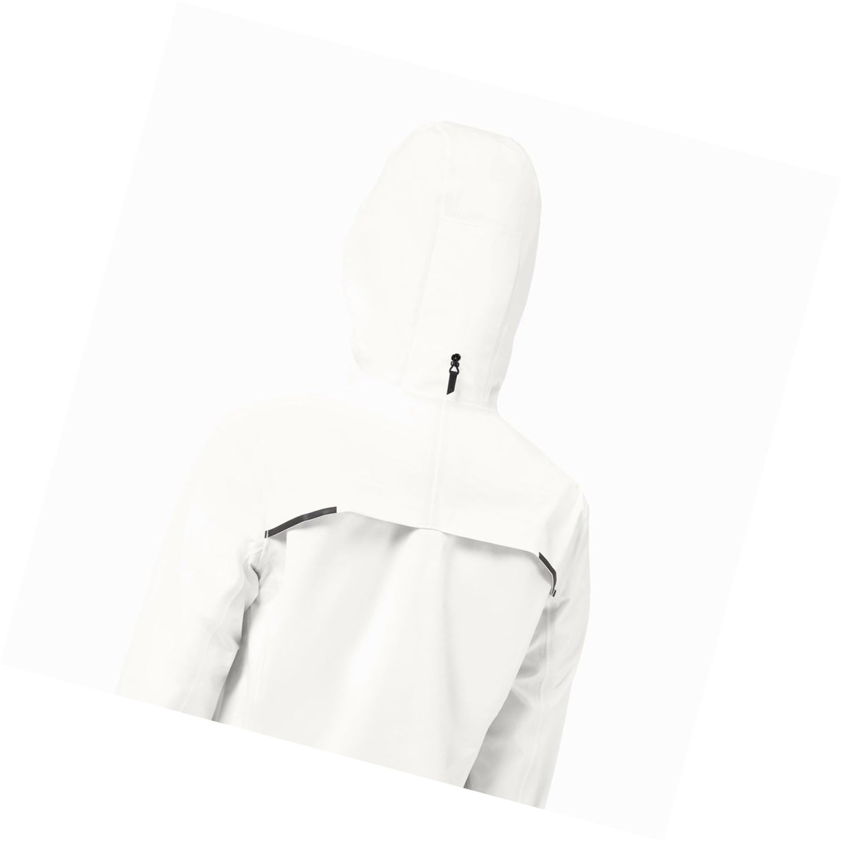 White On Waterproof Anorak Women's Jackets | 1076KFHPM