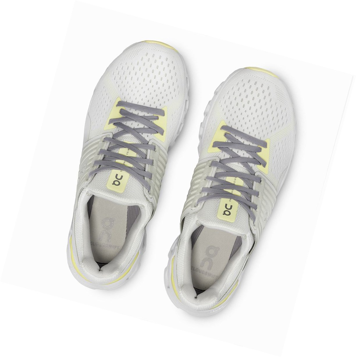 White / light Green On Cloudswift Women's Road Running Shoes | 3459NWPER