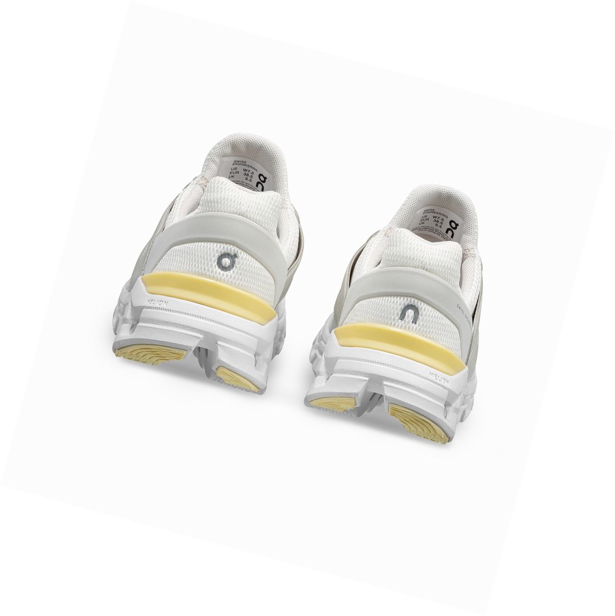 White / light Green On Cloudswift Women's Road Running Shoes | 3459NWPER