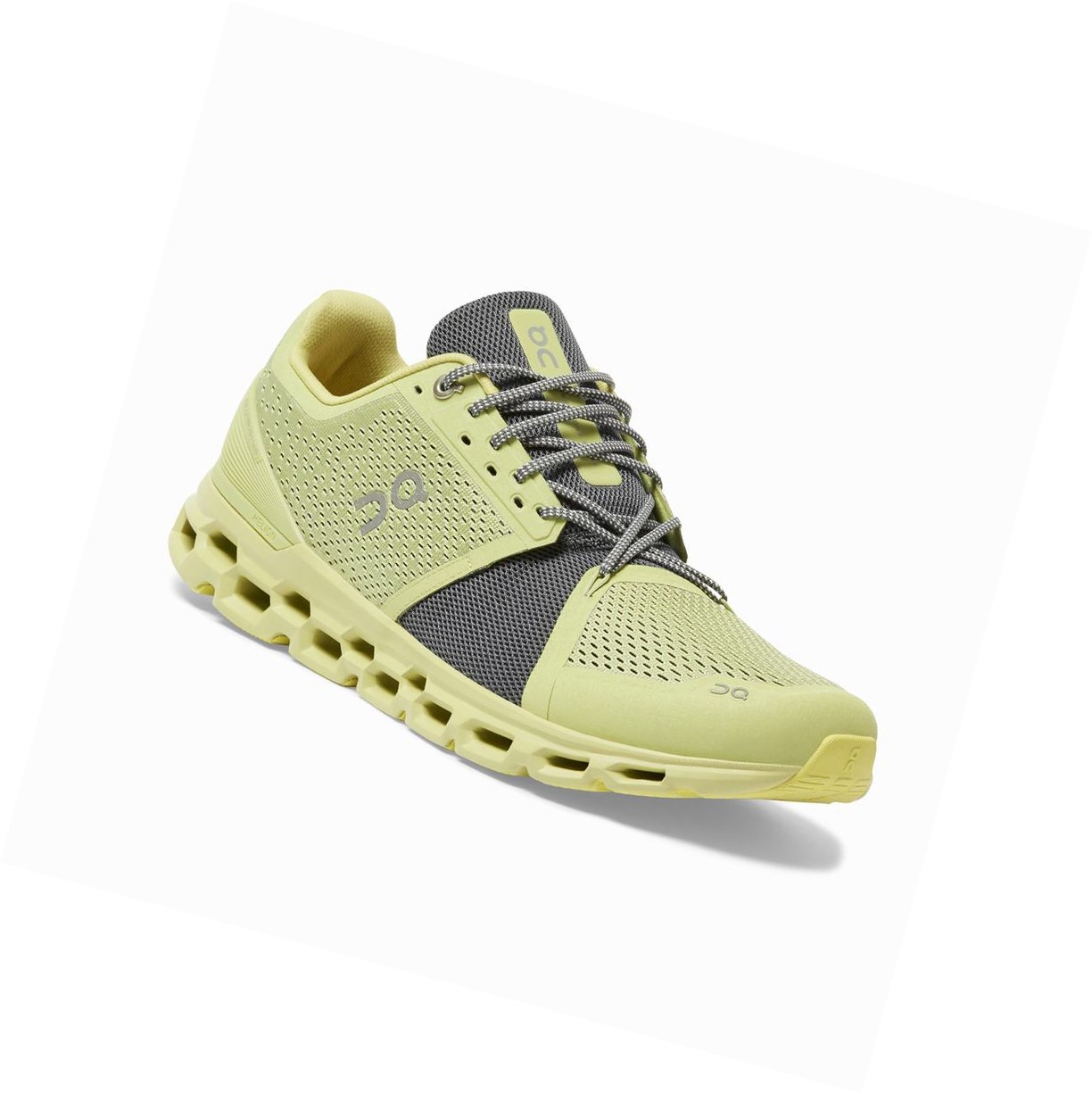 Yellow On Cloudstratus Men's Road Running Shoes | 7364XAIPR