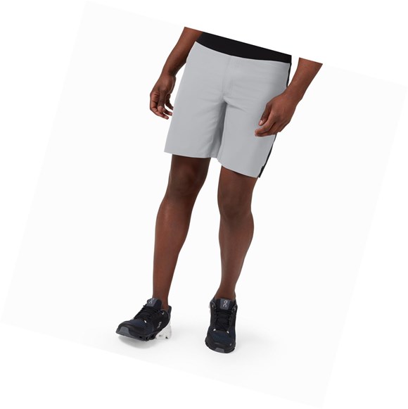 Beige / Black On Lightweight Men's Running Shorts | 9354UFPYJ