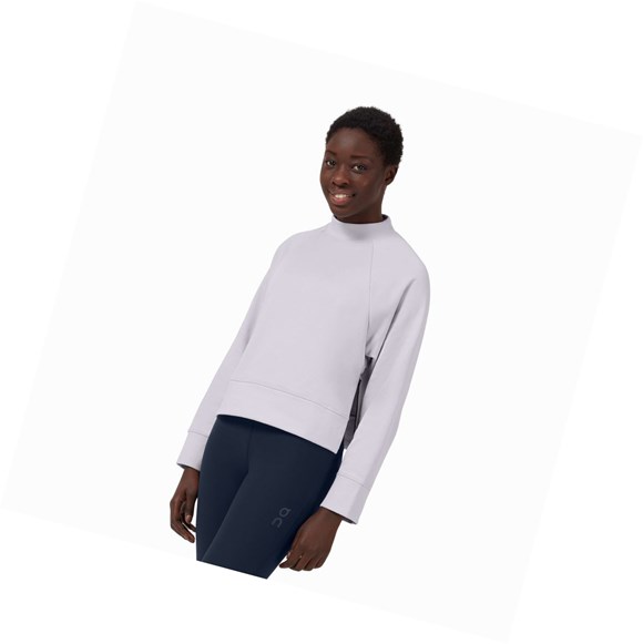 Beige On Crew Neck Women's Sweatshirt | 1820KHVRA