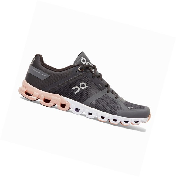 Black Rose On Cloudflow Women's Road Running Shoes | 1564UXLQP