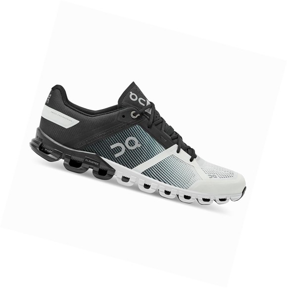 Black / White On Cloudflow Men's Road Running Shoes | 2351MACDG