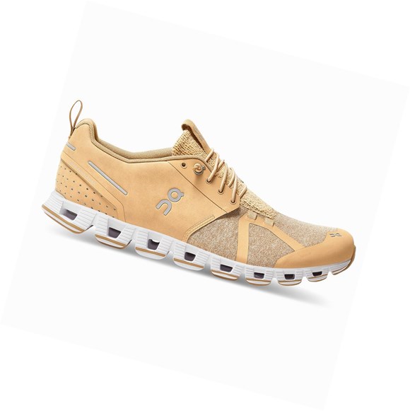 Brown Rose On Cloud Terry Men's Road Running Shoes | 4519XLJBN