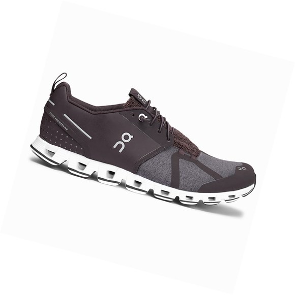 Dark Purple On Cloud Terry Men's Road Running Shoes | 9468IAGKW