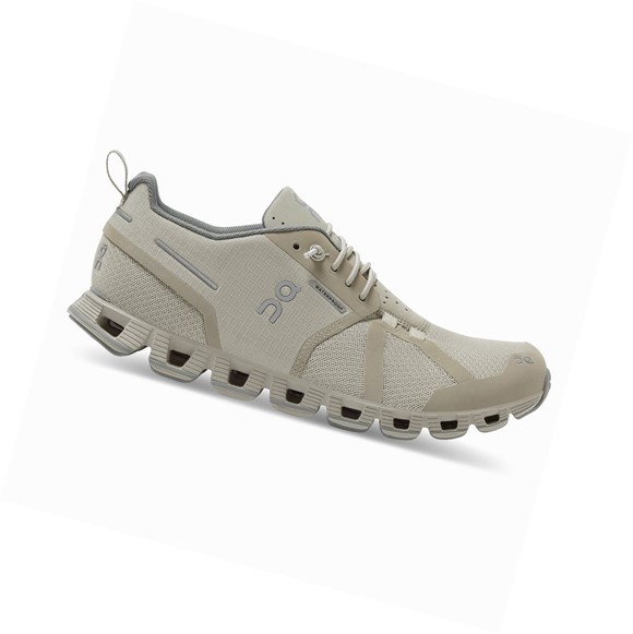 Grey On Cloud Waterproof Women's Road Running Shoes | 7916FNHQW