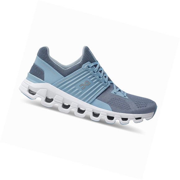 Light Blue On Cloudswift Women's Road Running Shoes | 1390CWMTK