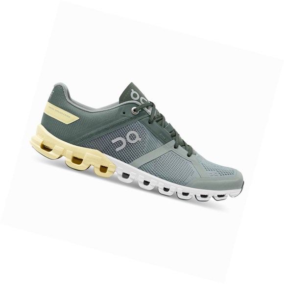 Light Green On Cloudflow Women's Road Running Shoes | 2105CGHNA