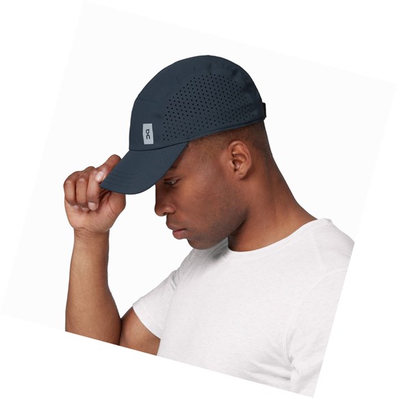 Navy On Lightweight Men's Hats | 3680HKLBS