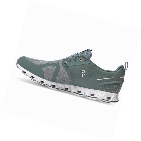 Olive On Cloud Terry Men's Road Running Shoes | 9504MXQNH