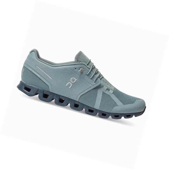 Peacock On Cloud Monochrome Men's Road Running Shoes | 8640HQZEK