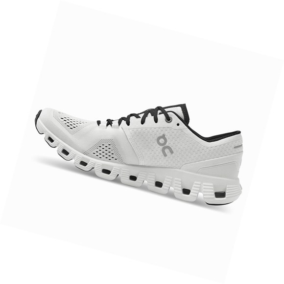 White / Black On Cloud X Women's Training Shoes | 0681MZWRB