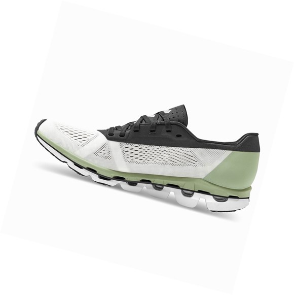 White / Black On Cloudboom Women's Road Running Shoes | 8231FBXWP