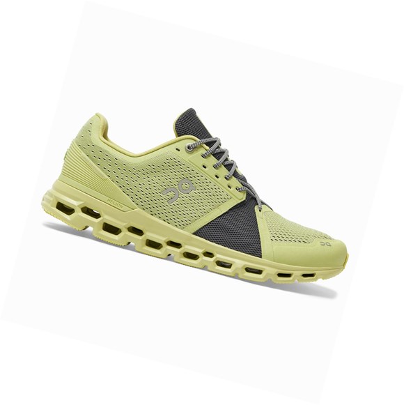 Yellow On Cloudstratus Men's Road Running Shoes | 7364XAIPR